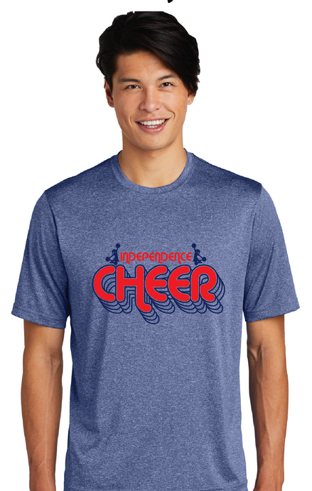 Heather Contender Tee / Heather Royal / Independence Middle School Cheer