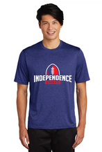 Heather Contender Tee / Cobalt Heather / Independence Middle School Football