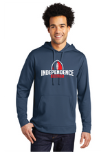 Performance Fleece Hooded Sweatshirt / Navy / Independence Middle School Football