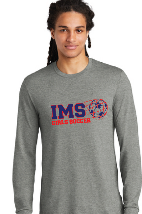 Perfect Tri Long Sleeve Tee / Grey Frost / Independence Middle School Girls Soccer