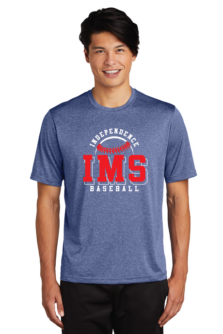 Heather Contender Tee / Heather Royal / Independence Middle School Baseball