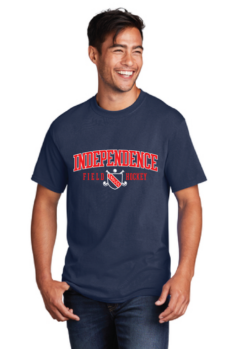 Core Cotton Tee / Navy / Independence Middle School Field Hockey