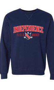 Sofspun Crewneck Sweatshirt / Navy / Independence Middle School Field Hockey