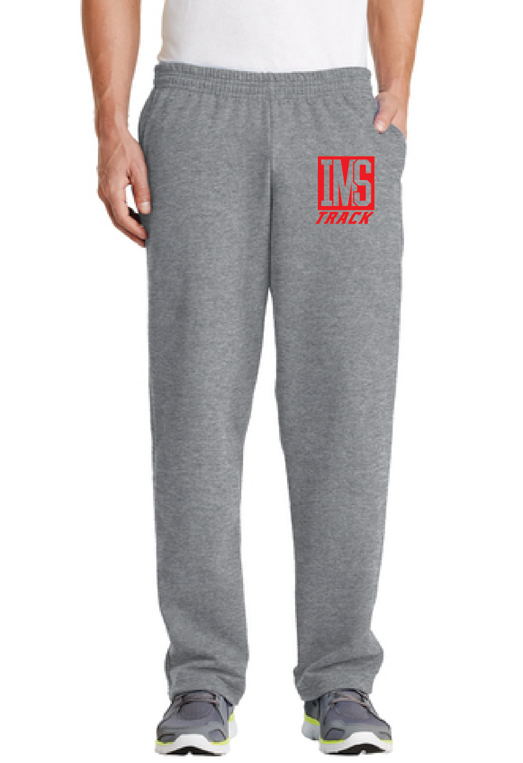 Core Fleece Sweatpant with Pockets / Athletic Heather / Independence Middle School Boys Track