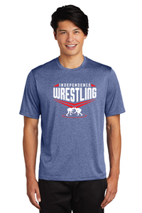 Heather Contender Tee / Heather Royal / Independence Middle School Wrestling
