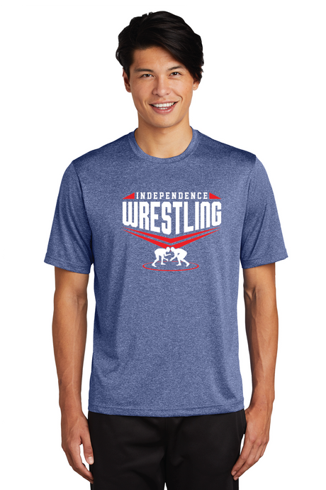 Heather Contender Tee / Heather Royal / Independence Middle School Wrestling