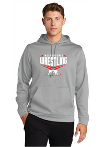 Performance Fleece Hooded Pullover / Silver / Independence Middle School Wrestling