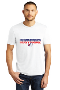 Perfect Tri Tee / White / Independence Middle School Debate