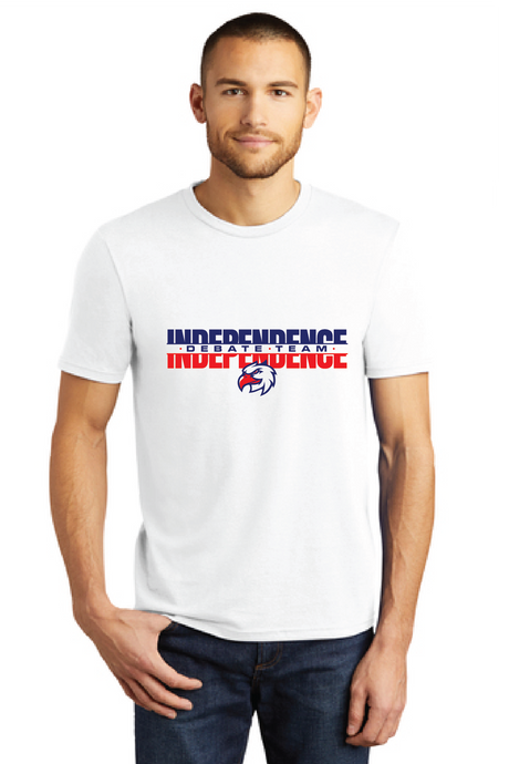 Perfect Tri Tee / White / Independence Middle School Debate