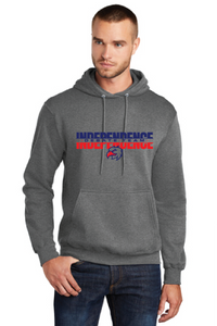 Core Fleece Pullover Hooded Sweatshirt / Graphite Heather / Independence Middle School Debate