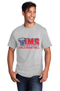Core Cotton Tee  / Ash / Independence Middle School Girls Basketball