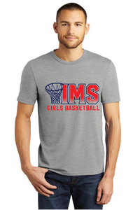 Perfect Tri Tee / Heathered Grey / Independence Middle School Girls Basketball