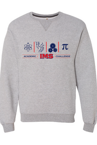 Sofspun Crewneck Sweatshirt / Athletic Heather / Independence Middle School Academic Challenge