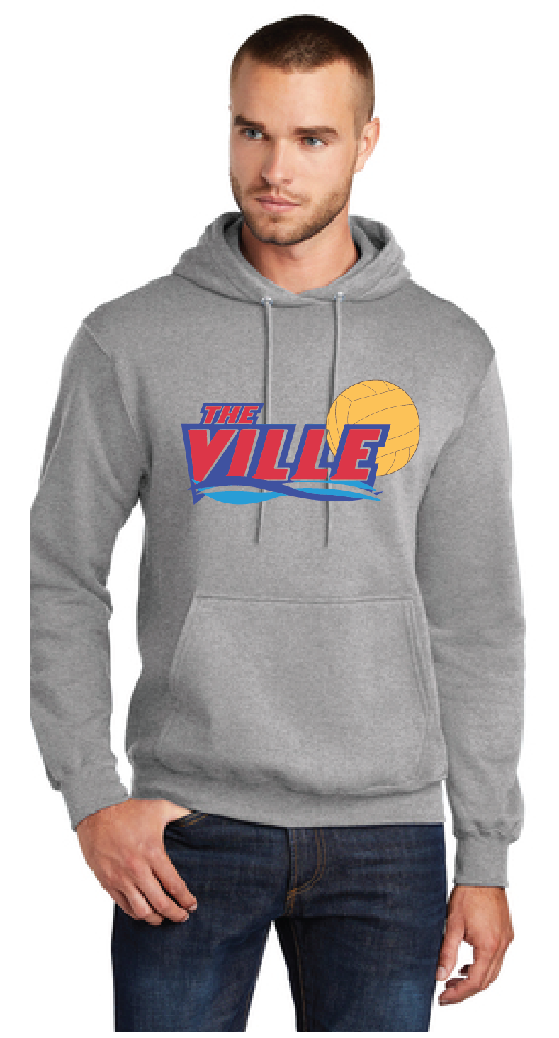 Core Fleece Pullover Hooded Sweatshirt / Athletic Heather / Kempsville High School Water Polo