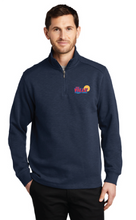 Slub Fleece 1/4-Zip Pullover / Slate Grey / Kempsville High School Water Polo