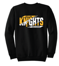 Fleece Crewneck Sweatshirt / Black / Kellam High School