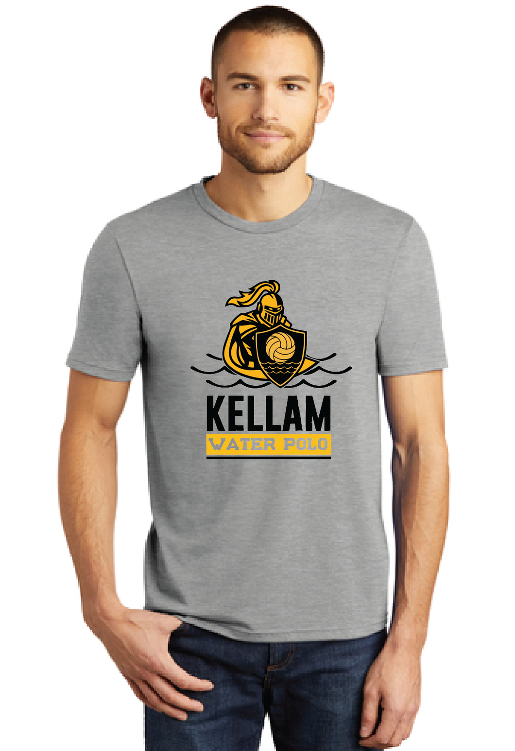 Perfect Tri Tee / Grey Frost / Kellam High School Water Polo