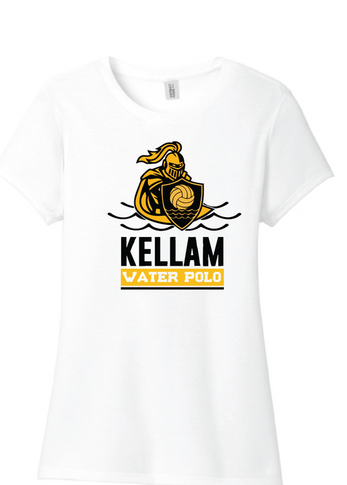 Women’s Perfect Tri Tee / White / Kellam High School Water Polo