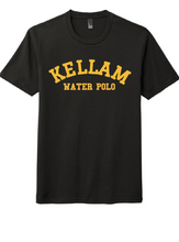 Heavyweight Ring Spun Tee / Black / Kellam High School Water Polo