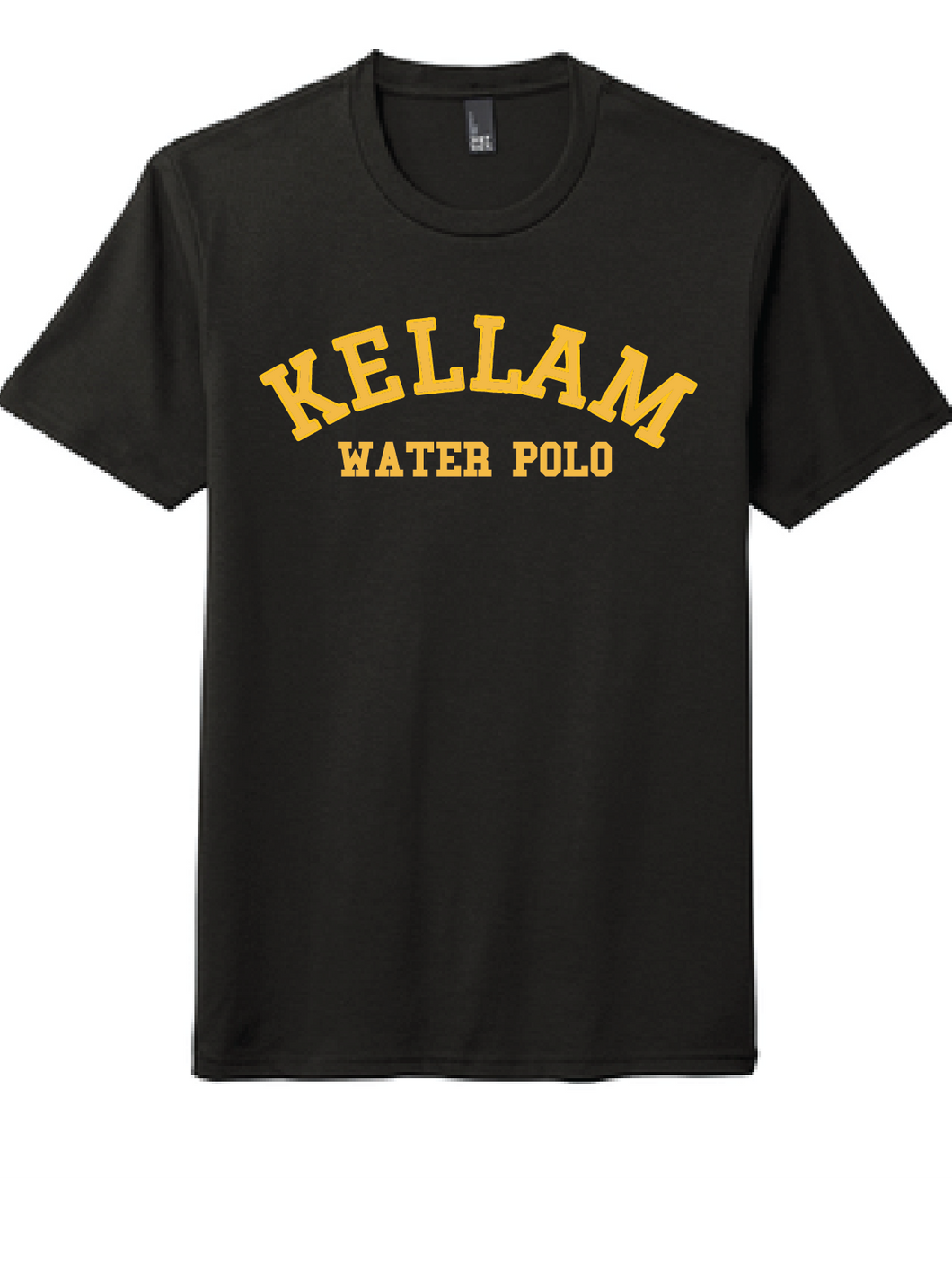 Heavyweight Ring Spun Tee / Black / Kellam High School Water Polo