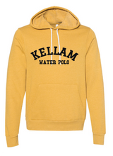 Sponge Fleece Hoodie / Heather Mustard / Kellam High School Water Polo