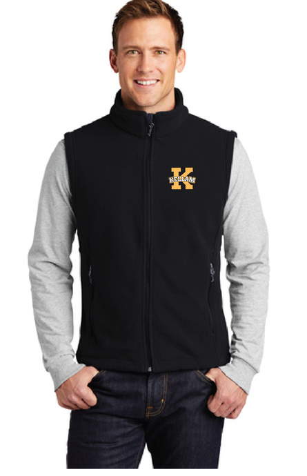 Value Fleece Vest / Black / Kellam High School Water Polo