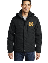 Herringbone 3-in-1 Parka / Black / Kellam High School Water Polo