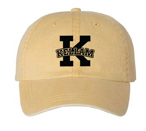 Pigment-Dyed Cap / Mustard / Kellam High School Water Polo