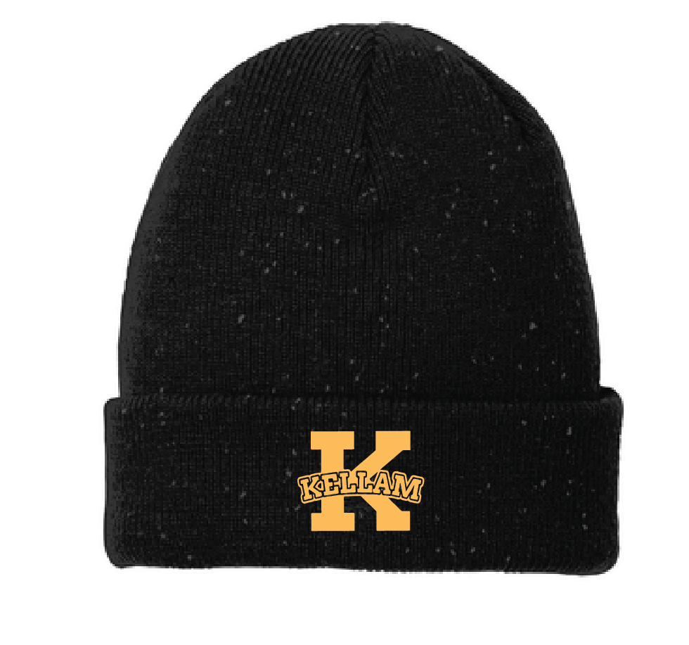 Speckled Beanie / Black / Kellam High School Water Polo