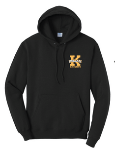 Core Fleece Pullover Hooded Sweatshirt / Black / Kellam High School Water Polo