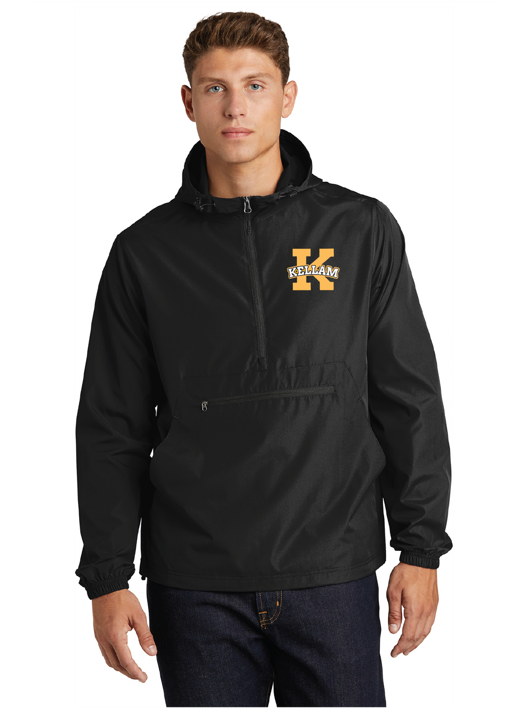 Packable Anorak / Black / Kellam High School Water Polo