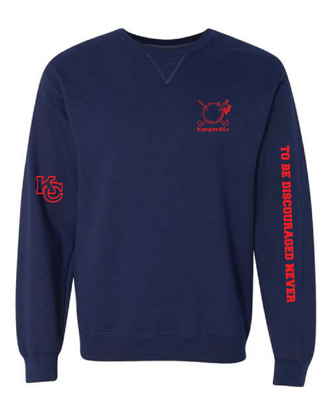 Sofspun Crewneck Sweatshirt / Navy / Kempsville High School Field Hockey