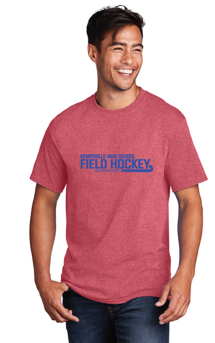 Core Cotton T-Shirt / Heather Red / Kempsville High School Field Hockey