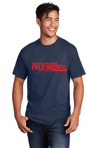 Core Cotton T-Shirt / Navy / Kempsville High School Field Hockey