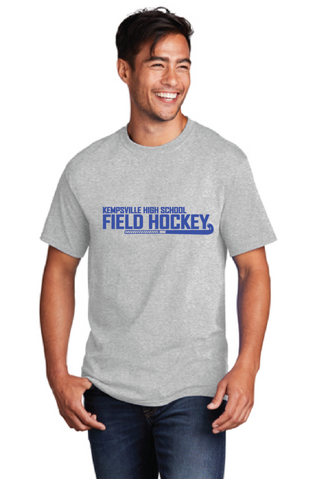 Core Cotton T-Shirt / Ash / Kempsville High School Field Hockey
