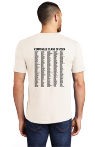 Senior Names_ Softstyle Triblend T-Shirt / Natural / Kempsville High School 2024 Seniors