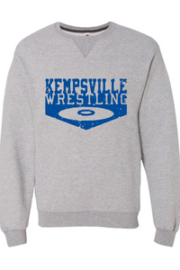 Sofspun Crewneck Sweatshirt / Athletic Heather / Kempsville Middle School Wrestling