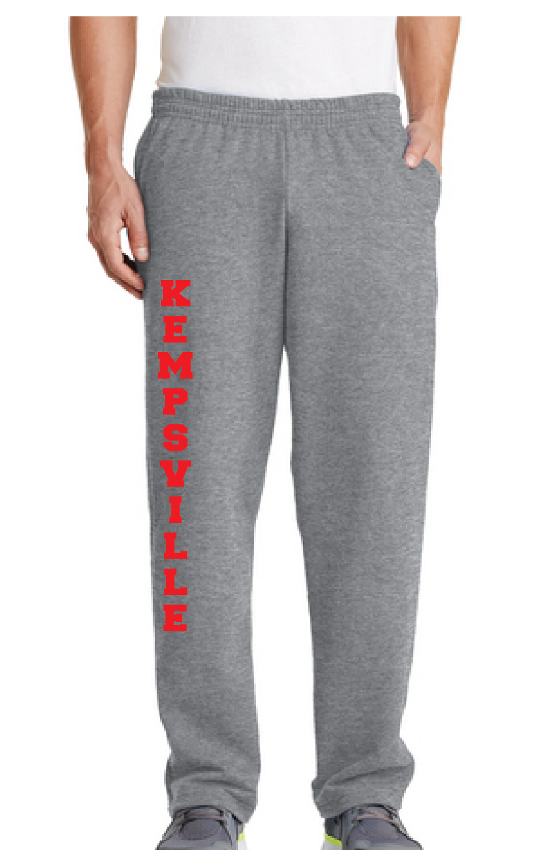 Core Fleece Sweatpant with Pockets / Athletic Heather / Kempsville Middle School