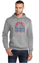 Fleece Hooded Sweatshirt / Athletic Heather / Kempsville High School Wrestling