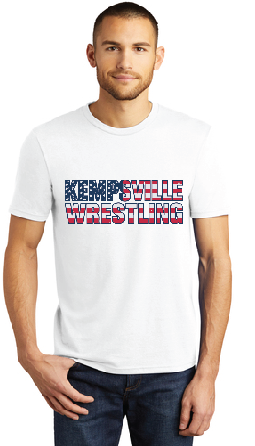 Perfect Tri Tee / White / Kempsville High School Wrestling