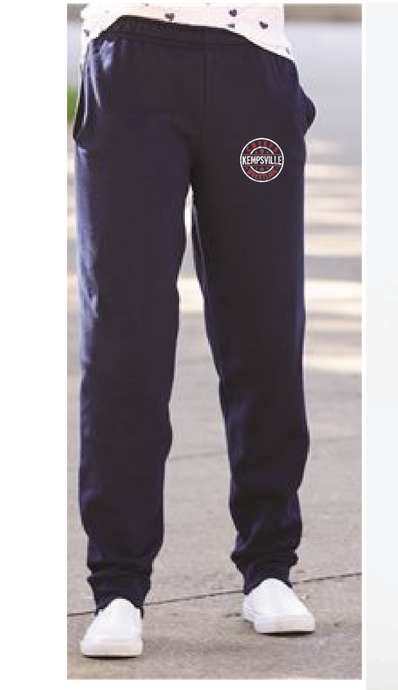 Jogger Fleece Pants / Navy  / Kempsville High School Wrestling