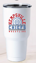 32oz Stainless Steel Tumbler / White / Kempsville High School Wrestling