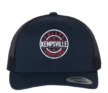 Snapback Trucker Cap / Navy / Kempsville High School Wrestling