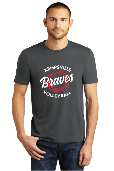 Softstyle Triblend Tee / Charcoal / Kempsville Middle School Volleyball