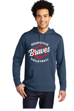 Performance Fleece Pullover Hooded Sweatshirt / Navy  / Kempsville Middle School Volleyball