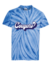 Cyclone Pinwheel Tie-Dyed T-Shirt (Youth & Adult) / Royal / Kingston Elementary School