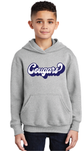 Core Fleece Pullover Hooded Sweatshirt (Youth & Adult) / Ash / Kingston Elementary School