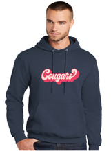 Core Fleece Pullover Hooded Sweatshirt (Youth & Adult) / Navy / Kingston Elementary School