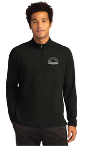 Flex Fleece 1/4-Zip / Black / Kingston Elementary Staff