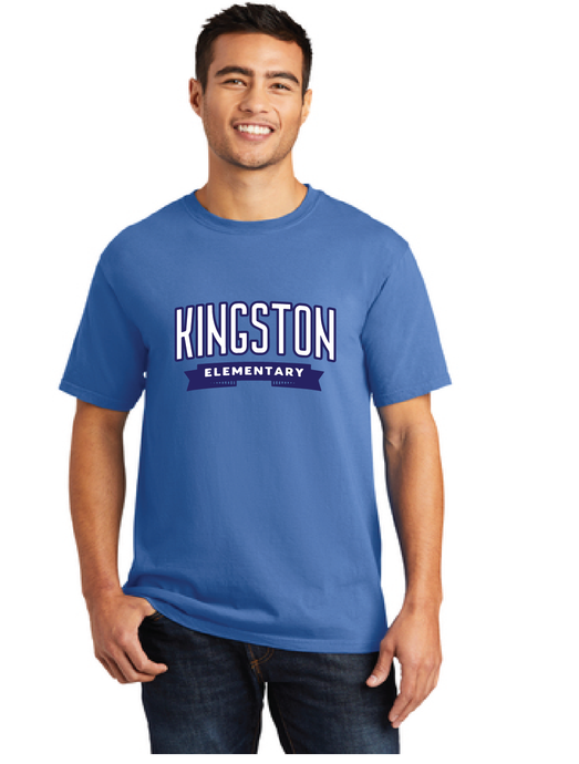 Garment-Dyed Tee / Blue Moon / Kingston Elementary Staff